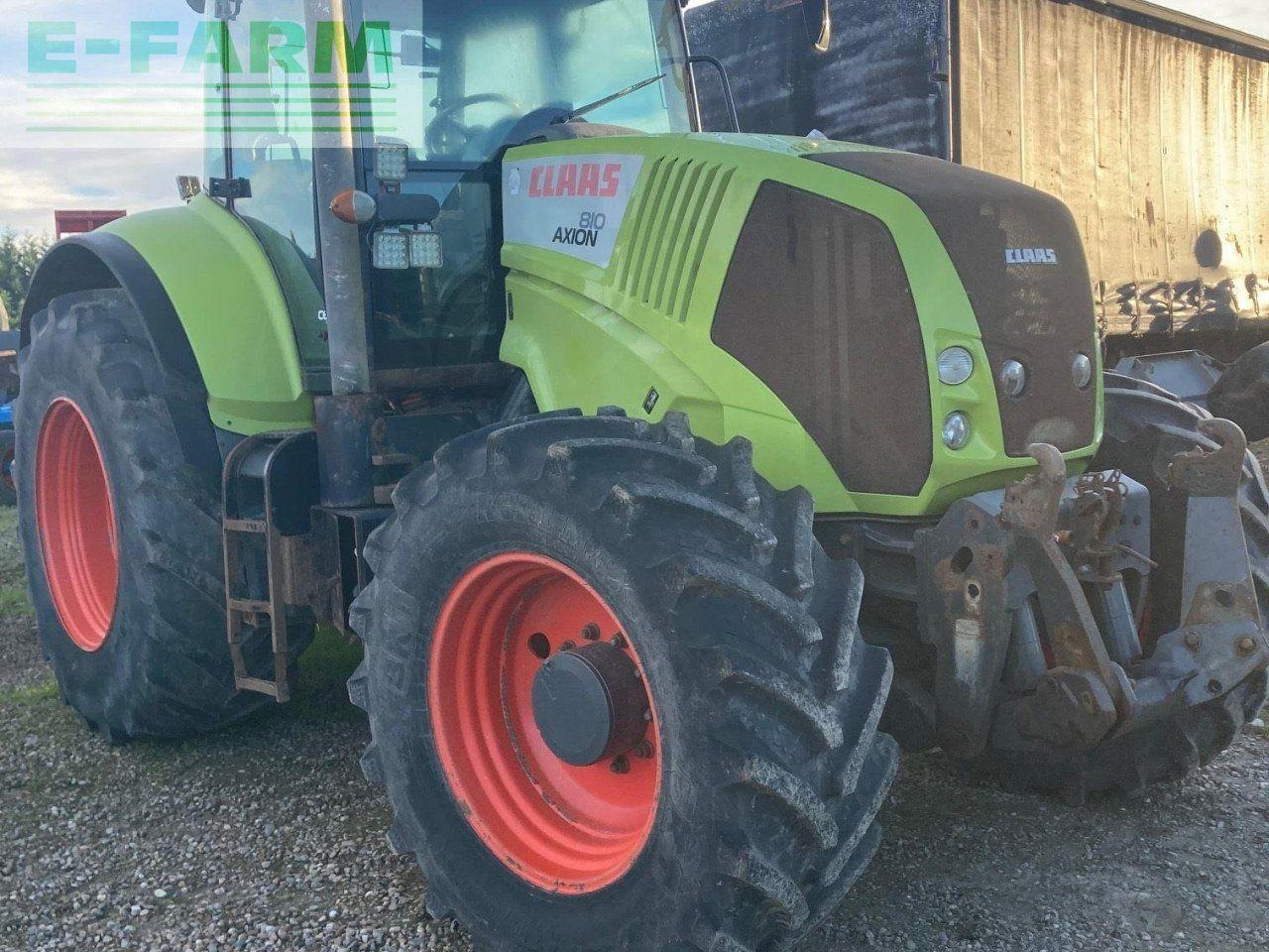 Tracteur agricole CLAAS AXION 810 CEBIS