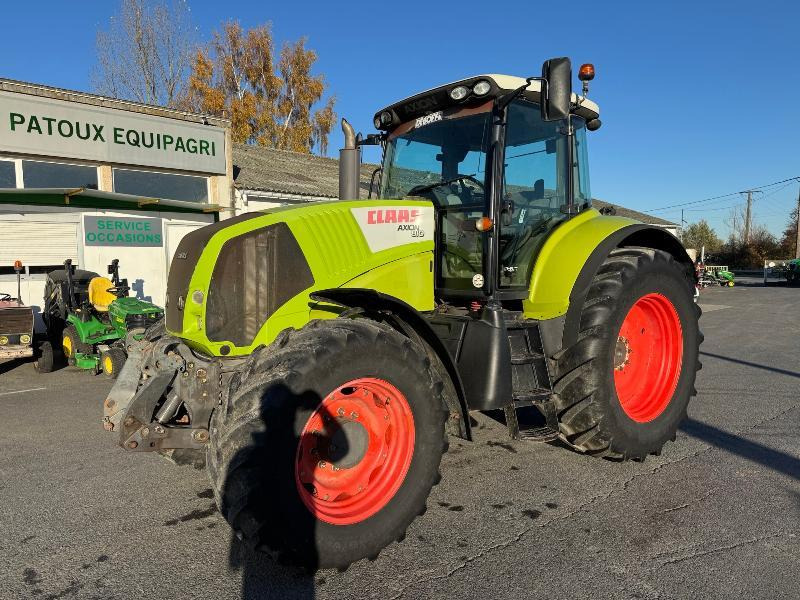 Tracteur agricole CLAAS AXION 810 CMATIC