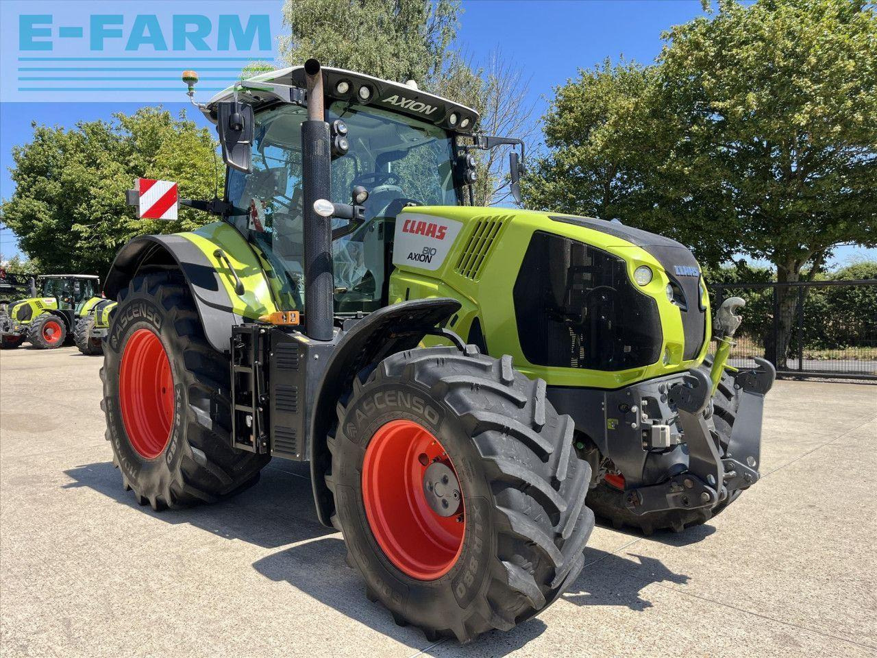 Tracteur agricole CLAAS AXION 810 CMATIC CEBIS CMATIC CEBIS