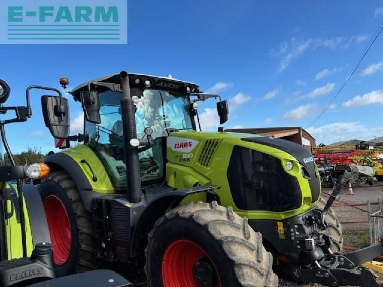 Tracteur agricole CLAAS AXION 830