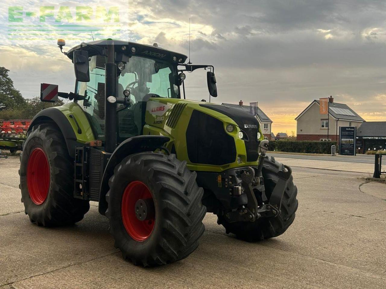 Tracteur agricole CLAAS AXION 830