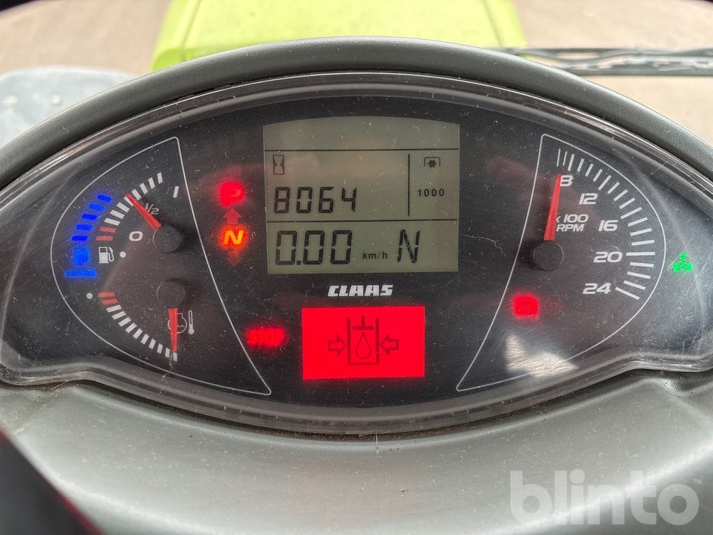 Tracteur agricole CLAAS AXION 830