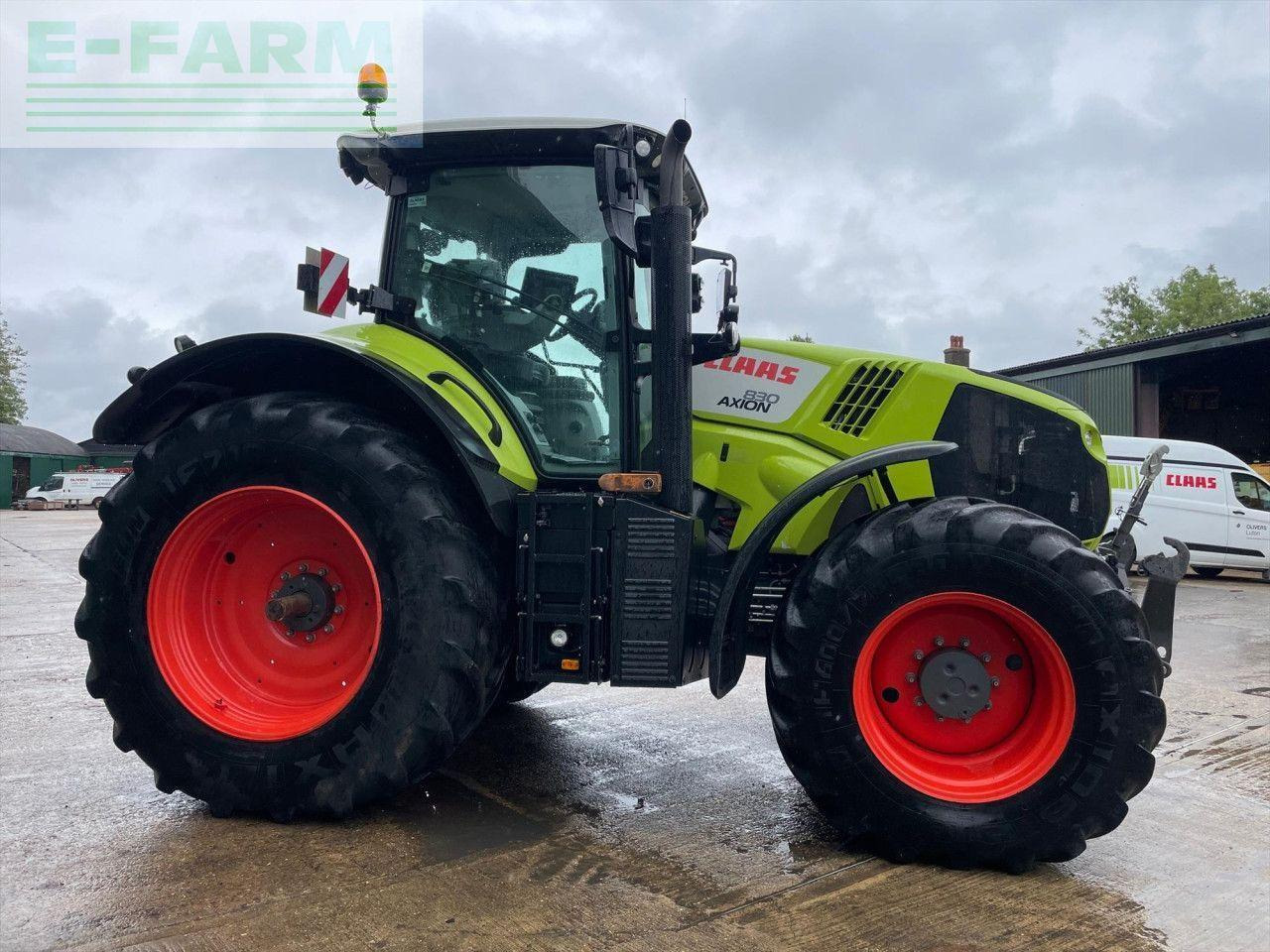 Tracteur agricole CLAAS AXION 830 CEBIS 50K