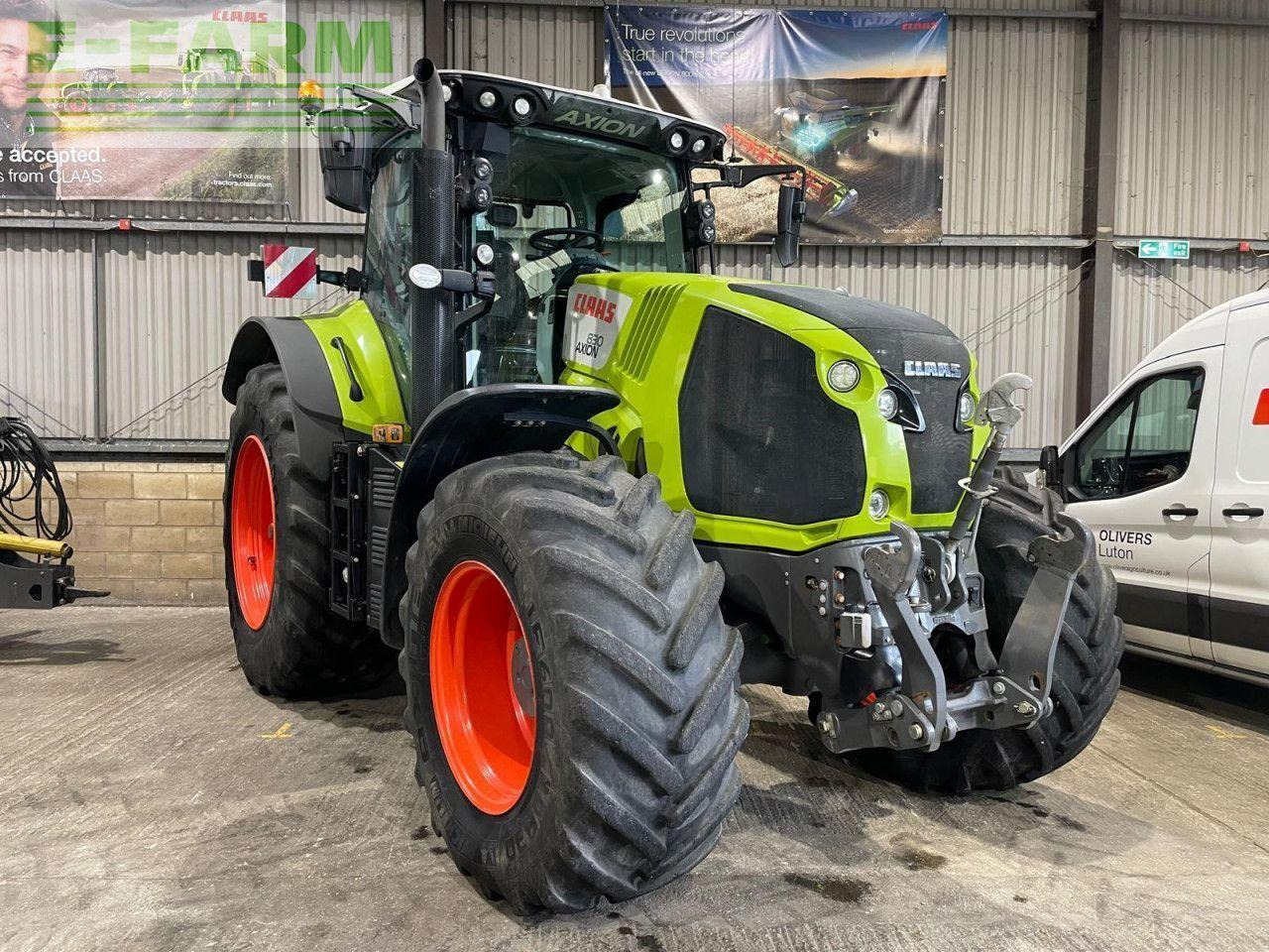 Tracteur agricole CLAAS AXION 830 CEBIS 50K
