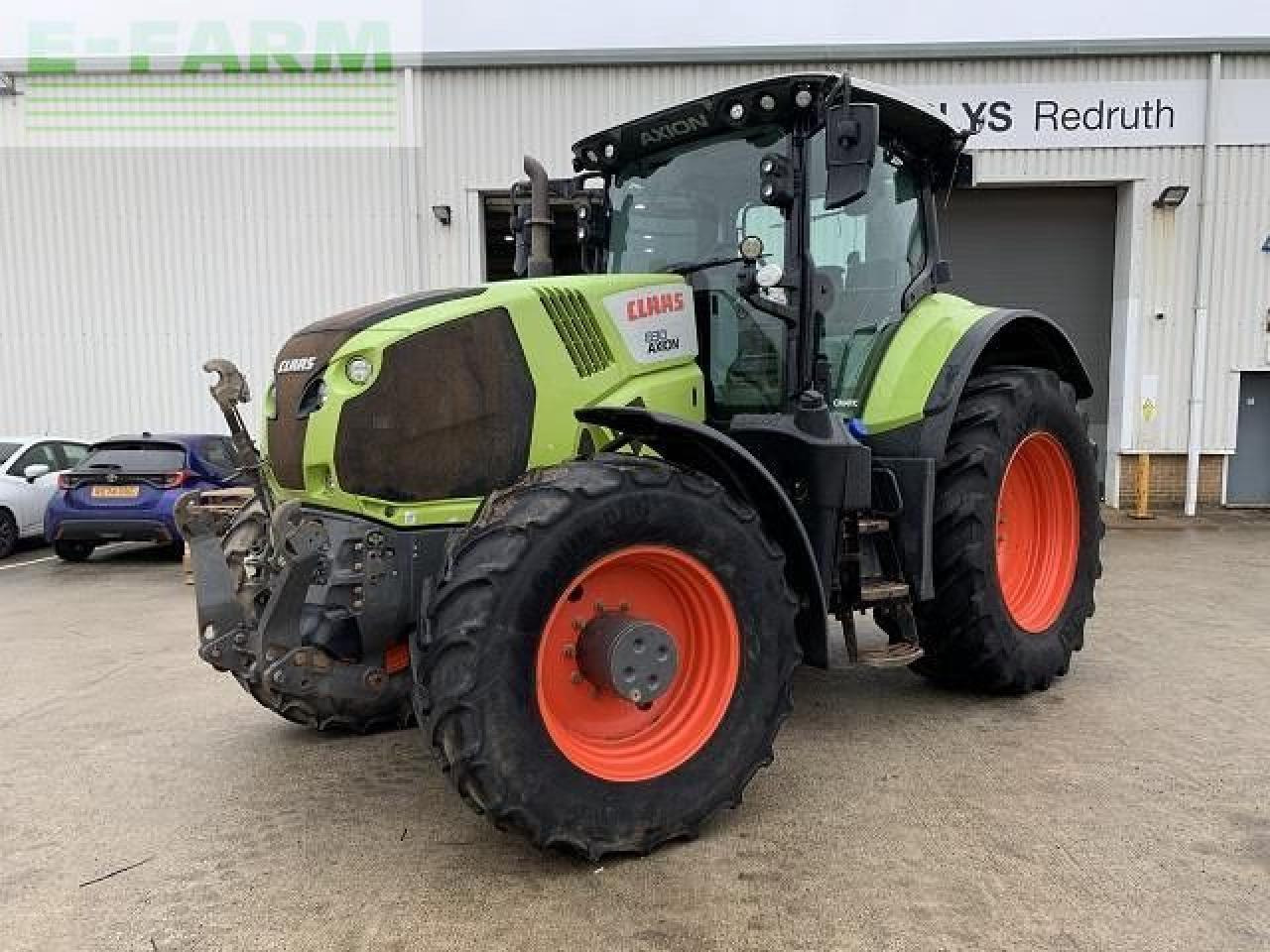 Tracteur agricole CLAAS AXION 830 CMATIC CEB CMATIC