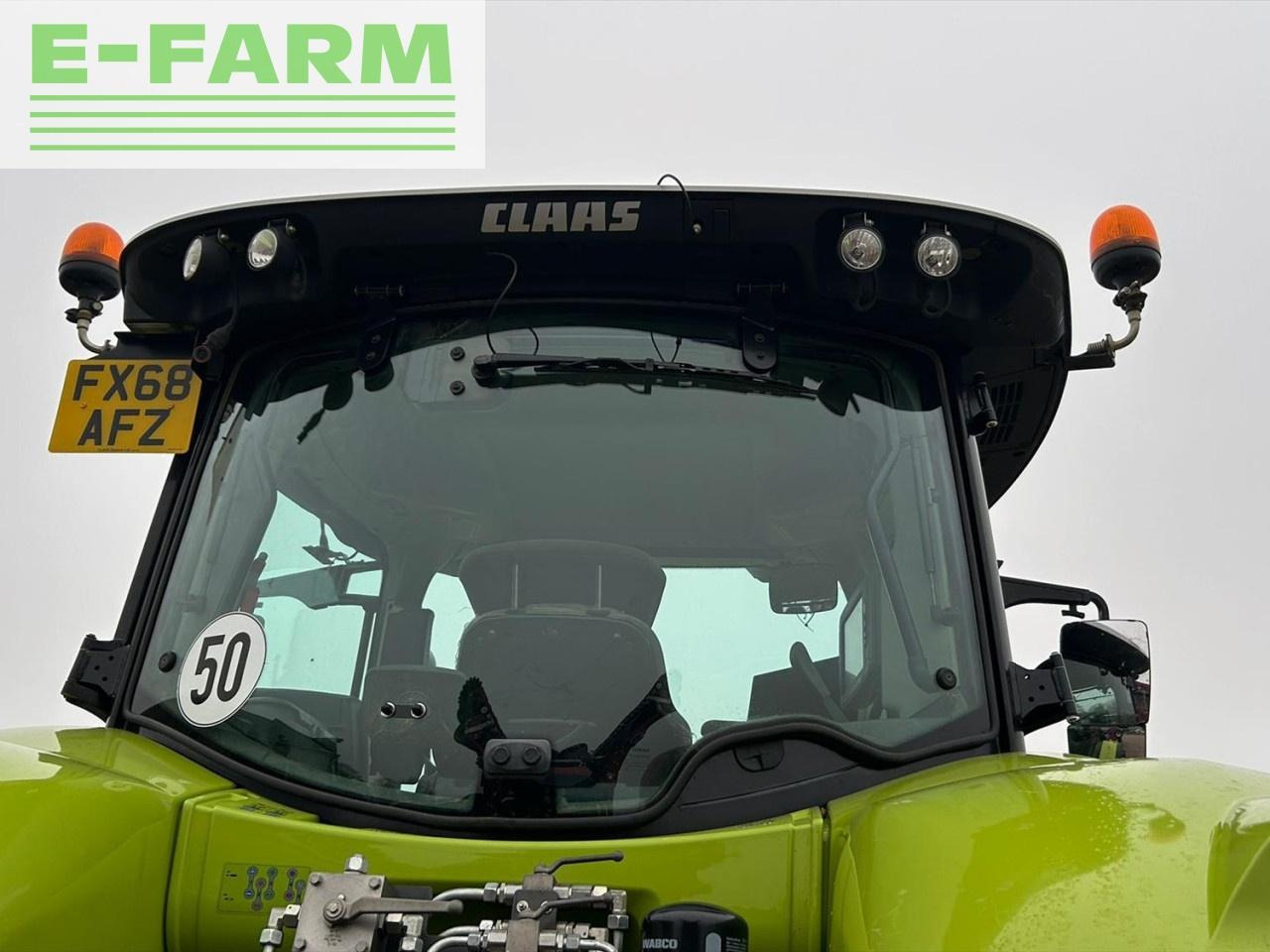 Tracteur agricole CLAAS AXION 870