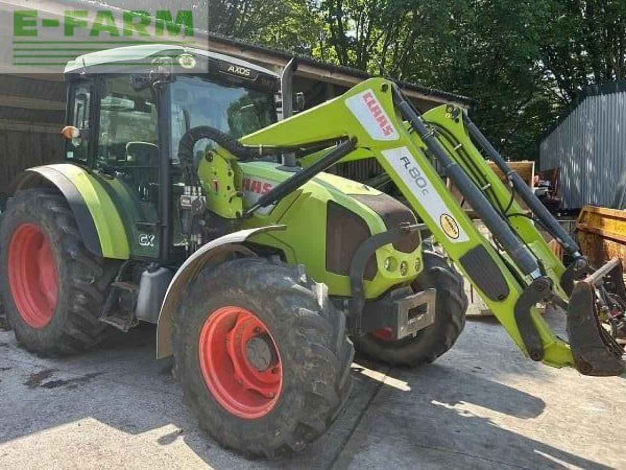 Tracteur agricole CLAAS AXOS 340