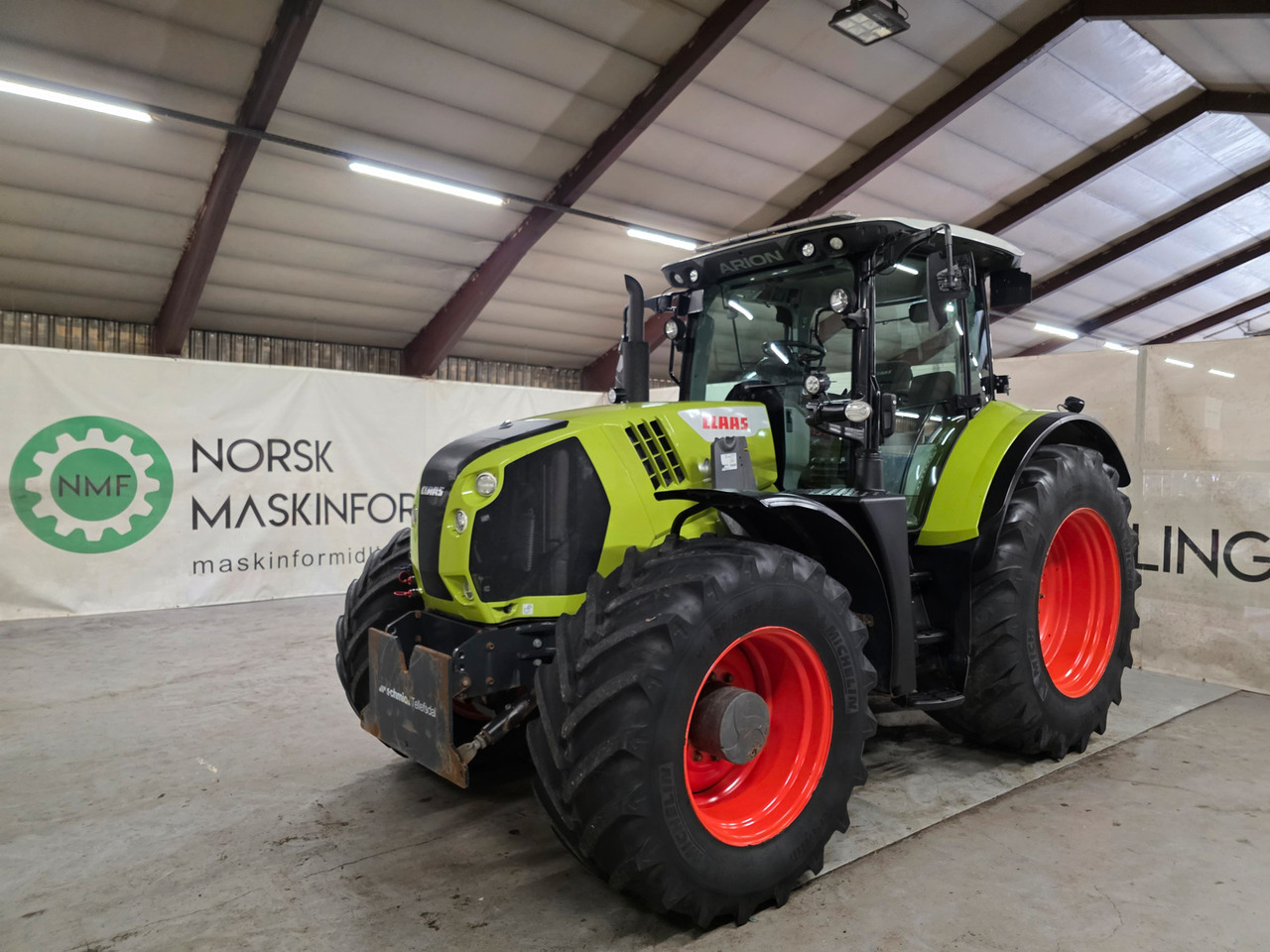 Tracteur agricole CLAAS Arion 660 C-Matic #NY PRIS#
