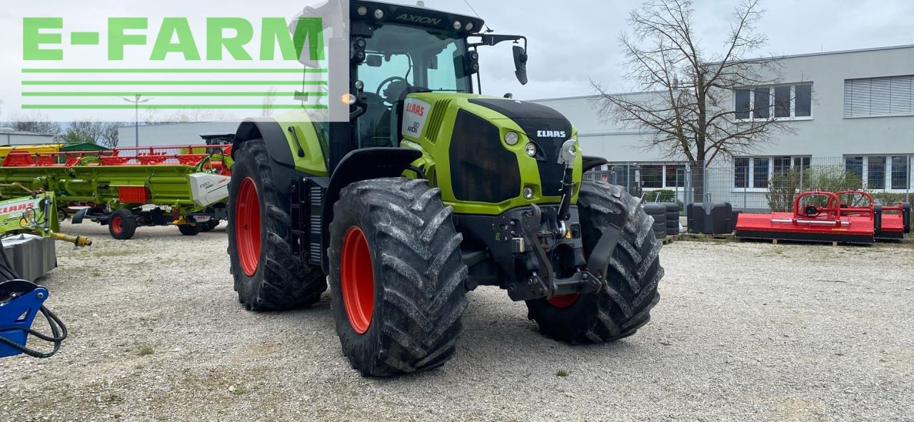 Tracteur agricole CLAAS Axion810 C Matic