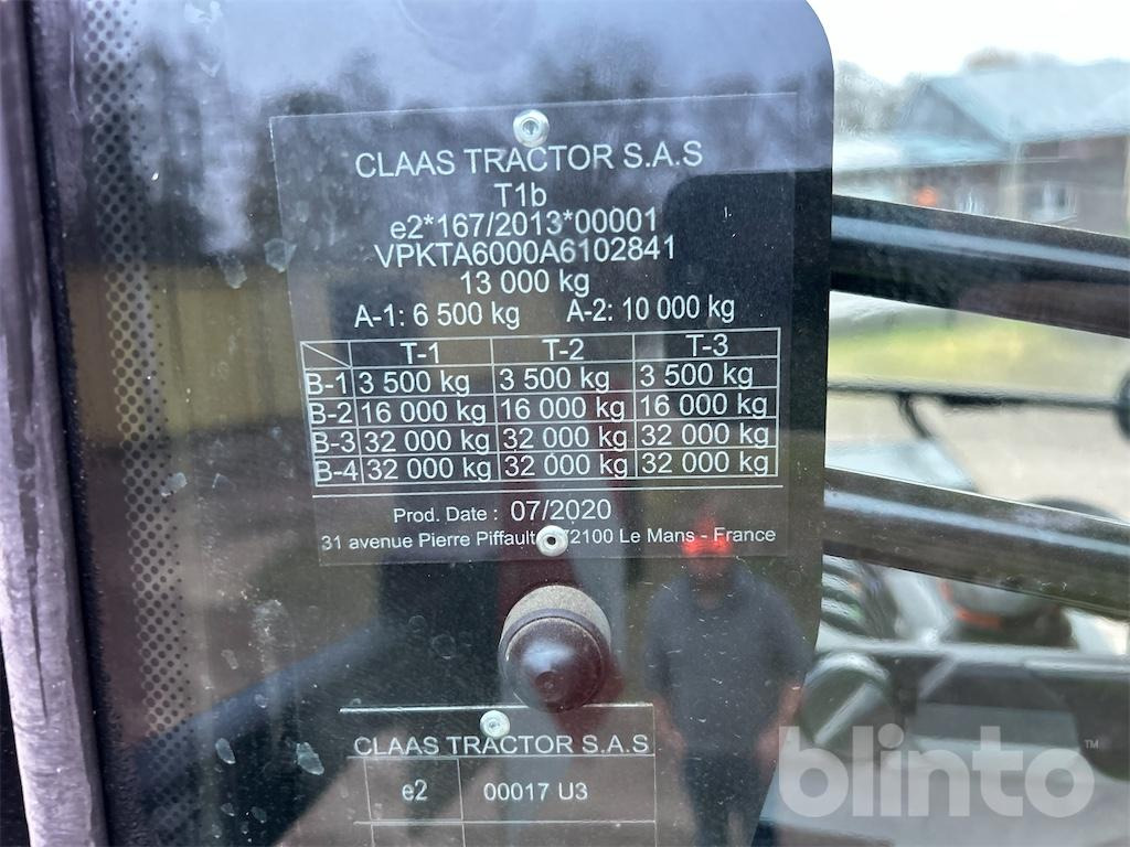 Tracteur agricole CLAAS Axion 810 (2020)