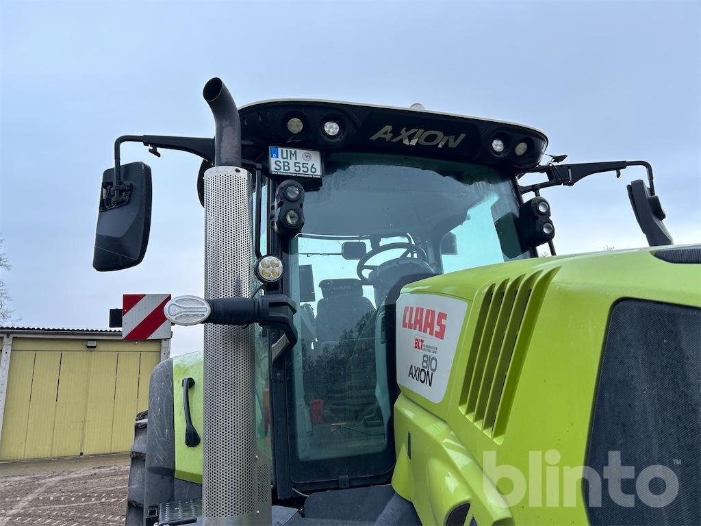 Tracteur agricole CLAAS Axion 810 (2020)