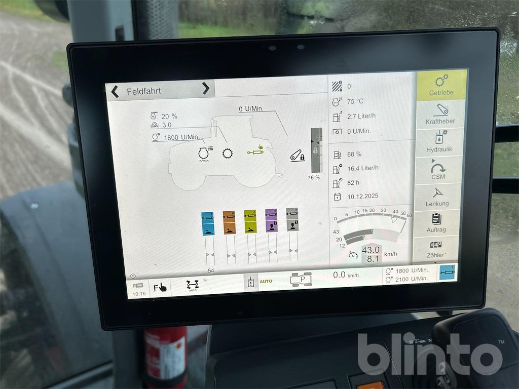 Tracteur agricole CLAAS Axion 810 (2020)