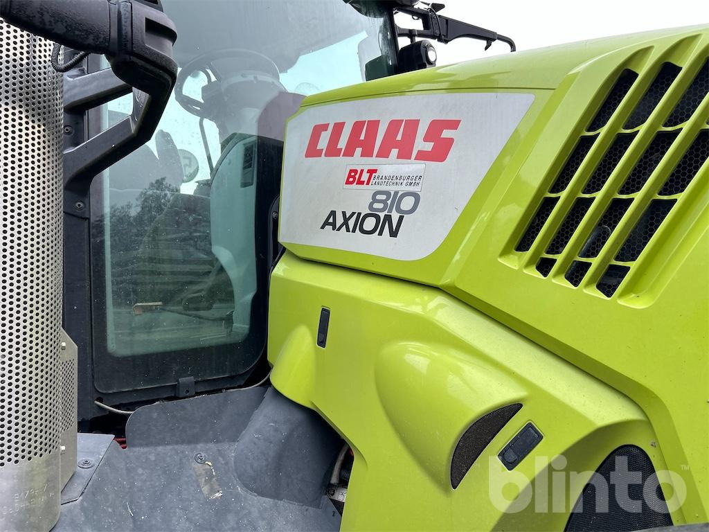 Tracteur agricole CLAAS Axion 810 (2020)
