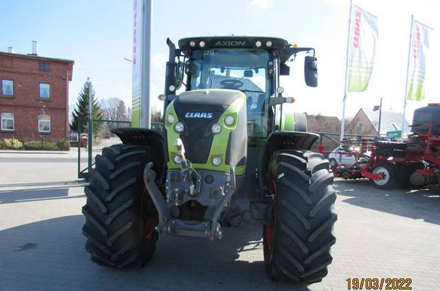 Tracteur agricole CLAAS Axion 850 Cmatic