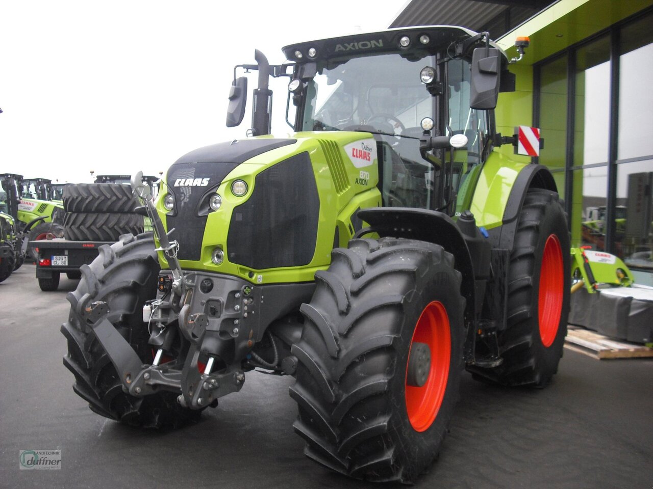 Tracteur agricole CLAAS Axion 870 CMATIC CEBIS