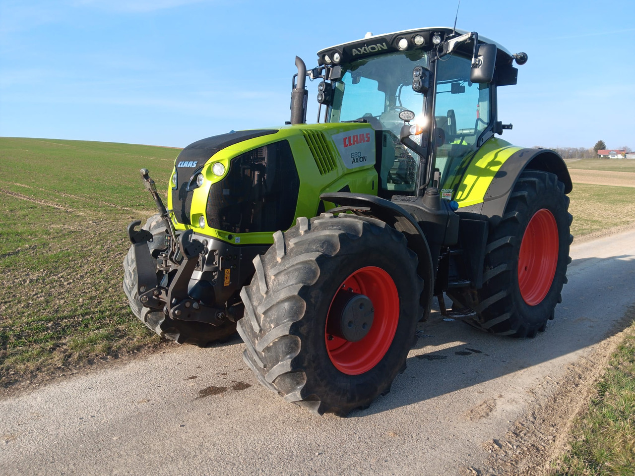 Tracteur agricole CLAAS Claas Axion 830 C MATIC CEBIS