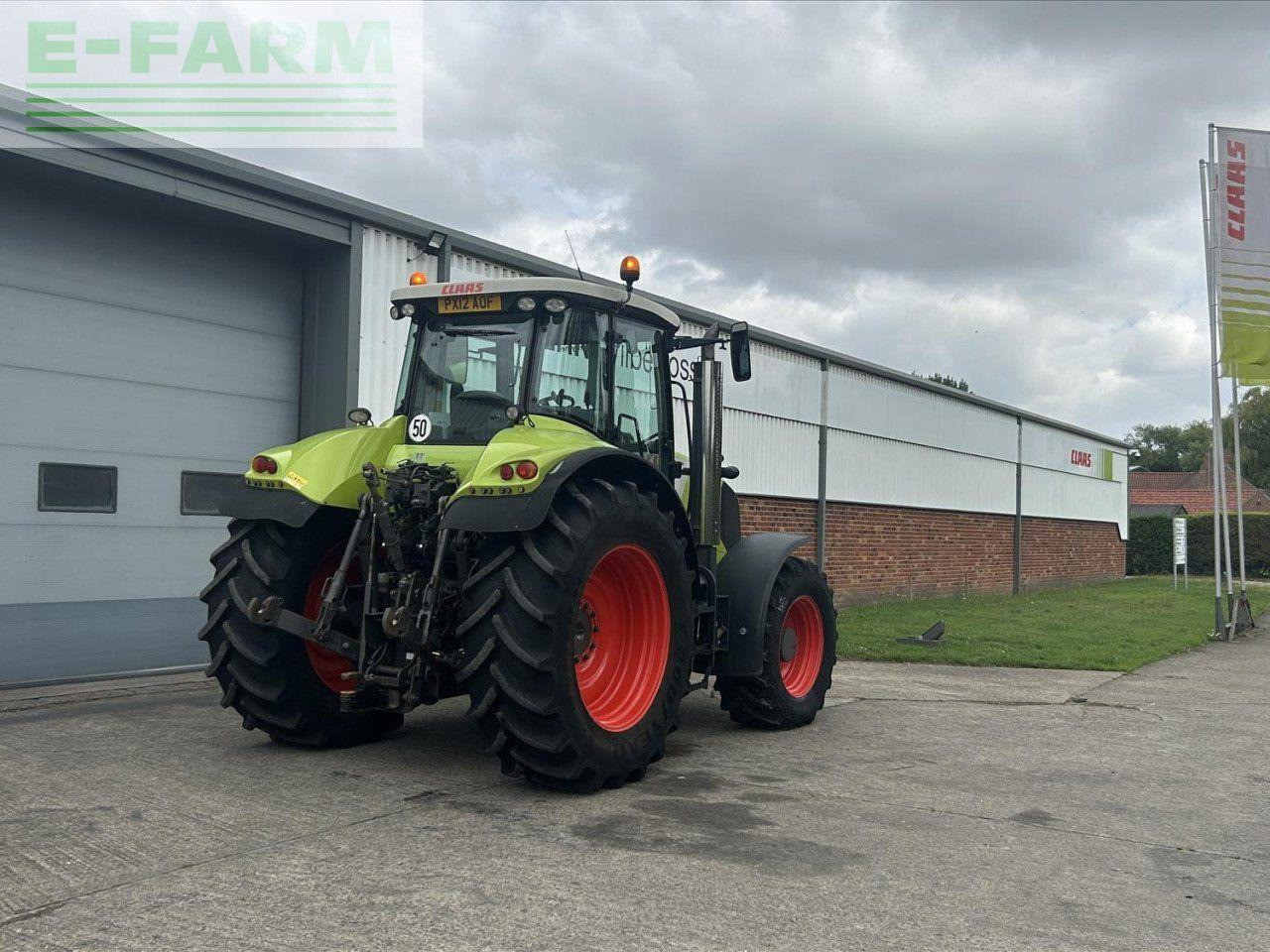 Tracteur agricole CLAAS USED 2012 AXION 840