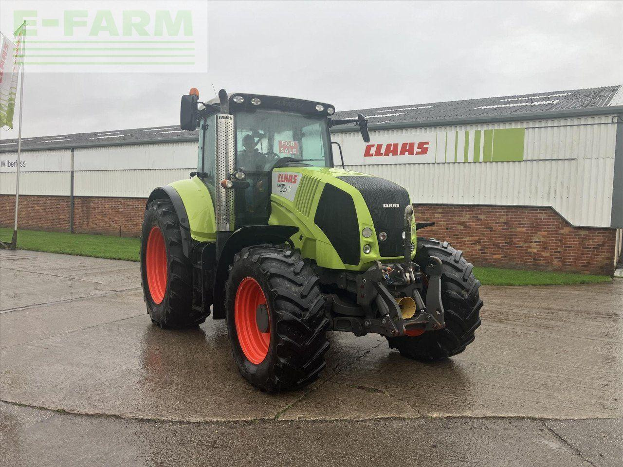 Tracteur agricole CLAAS USED 2012 AXION 840
