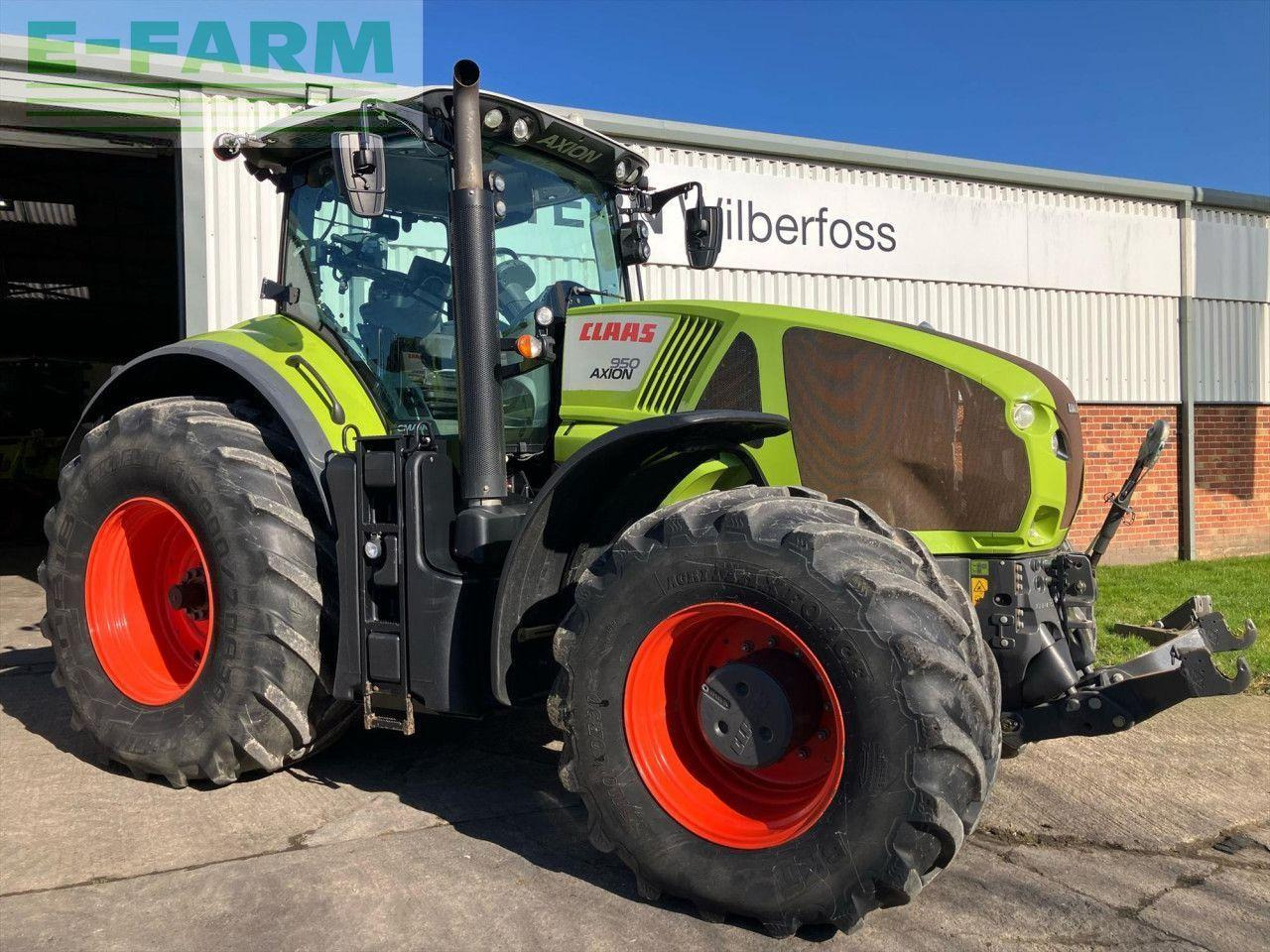 Tracteur agricole CLAAS USED 2017 AXION 950