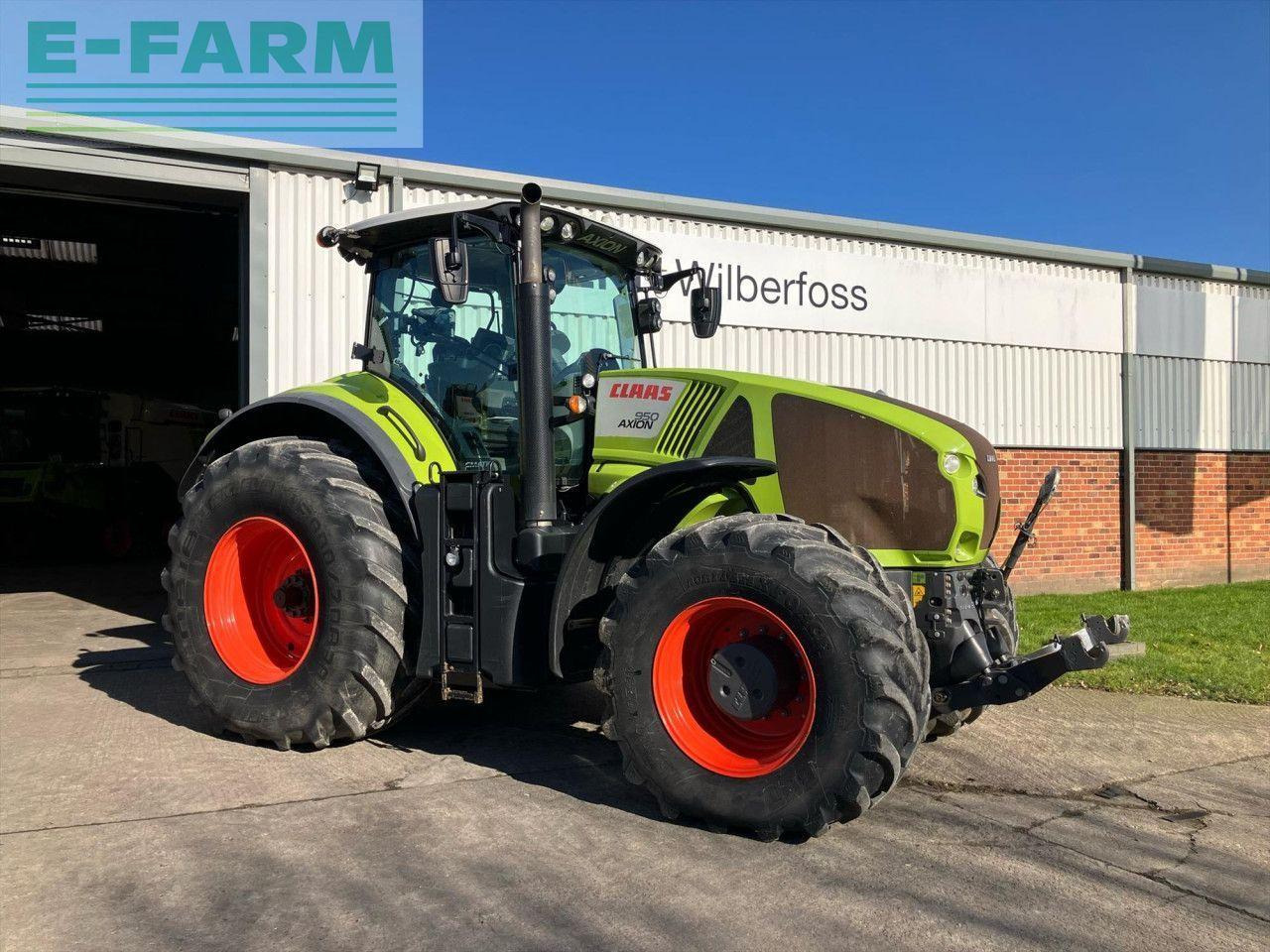 Tracteur agricole CLAAS USED 2017 AXION 950
