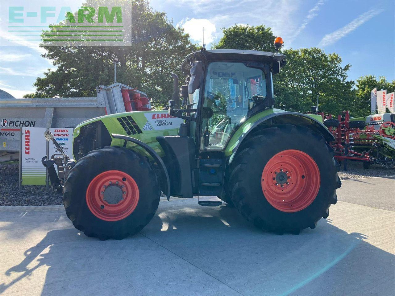 Tracteur agricole CLAAS USED 2018 ARION 660