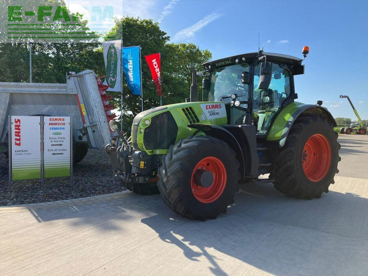 Tracteur agricole CLAAS USED 2018 ARION 660