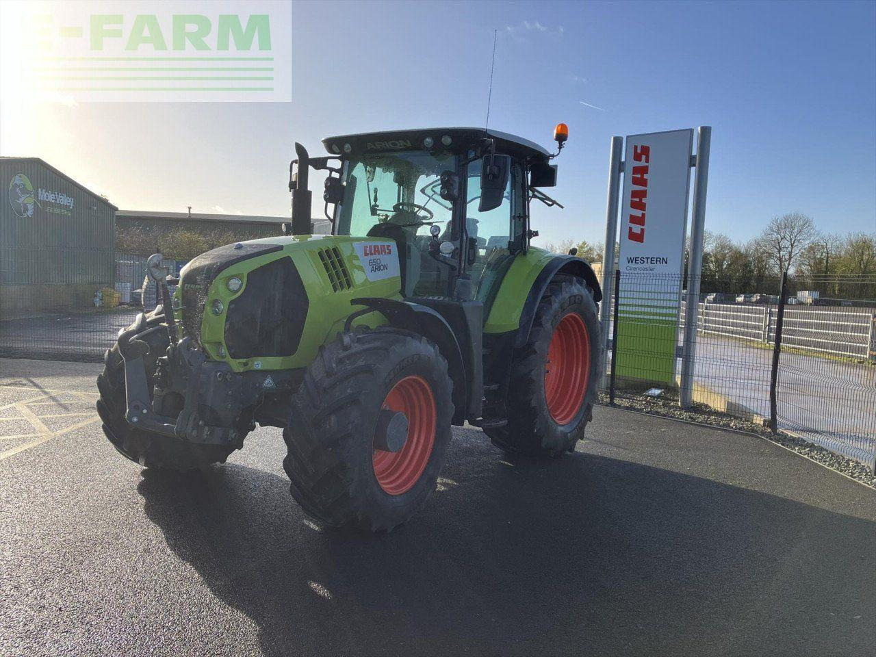 Tracteur agricole CLAAS USED 2019 ARION 650 CEBIS