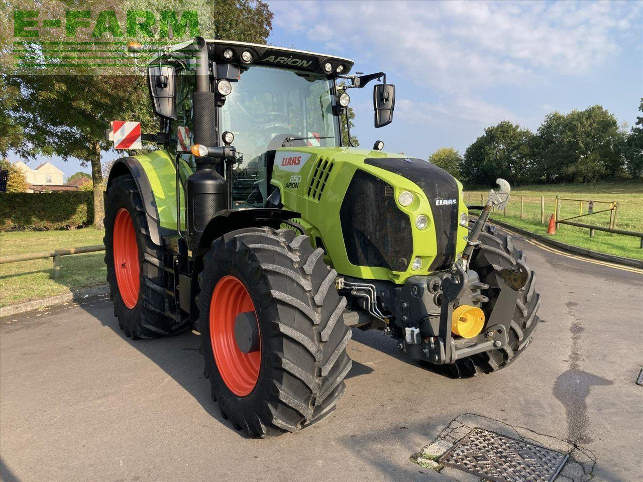 Tracteur agricole CLAAS USED 2020 ARION 650 CIS CIS