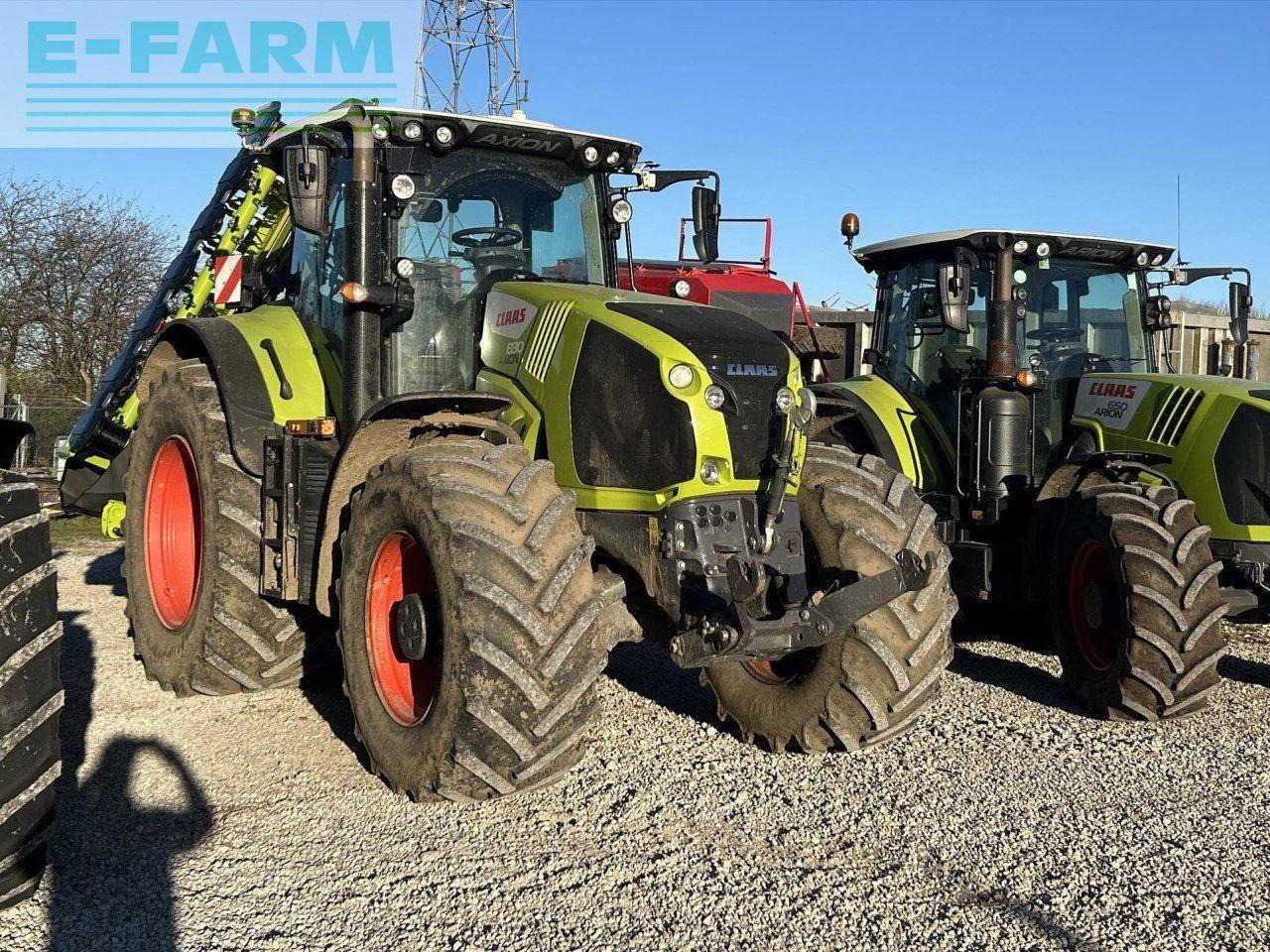 Tracteur agricole CLAAS USED 2021 AXION 830