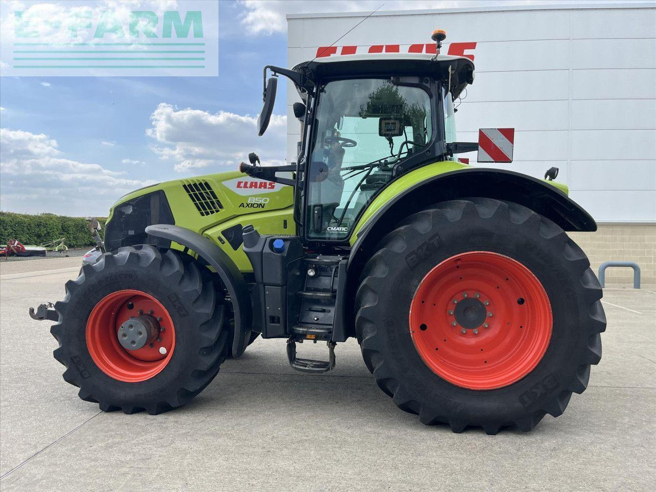 Tracteur agricole CLAAS USED 2021 AXION 850 CMATIC