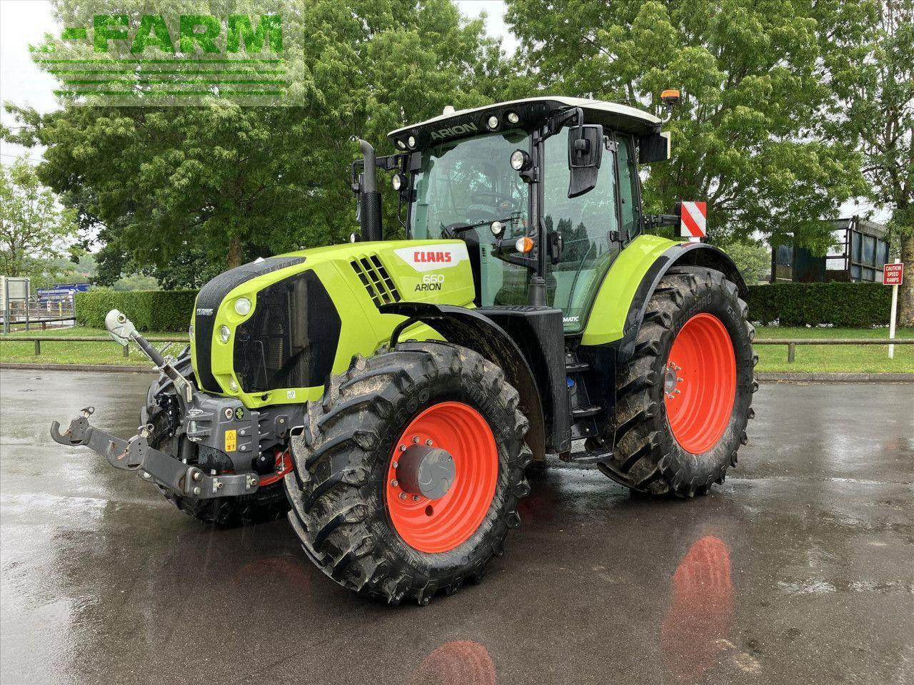 Tracteur agricole CLAAS USED 2022 ARION 660 CMATIC STAGE V CIS + CMATIC CIS+
