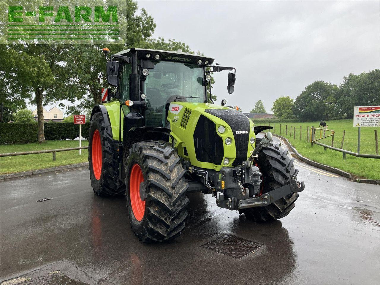 Tracteur agricole CLAAS USED 2022 ARION 660 CMATIC STAGE V CIS + CMATIC CIS+