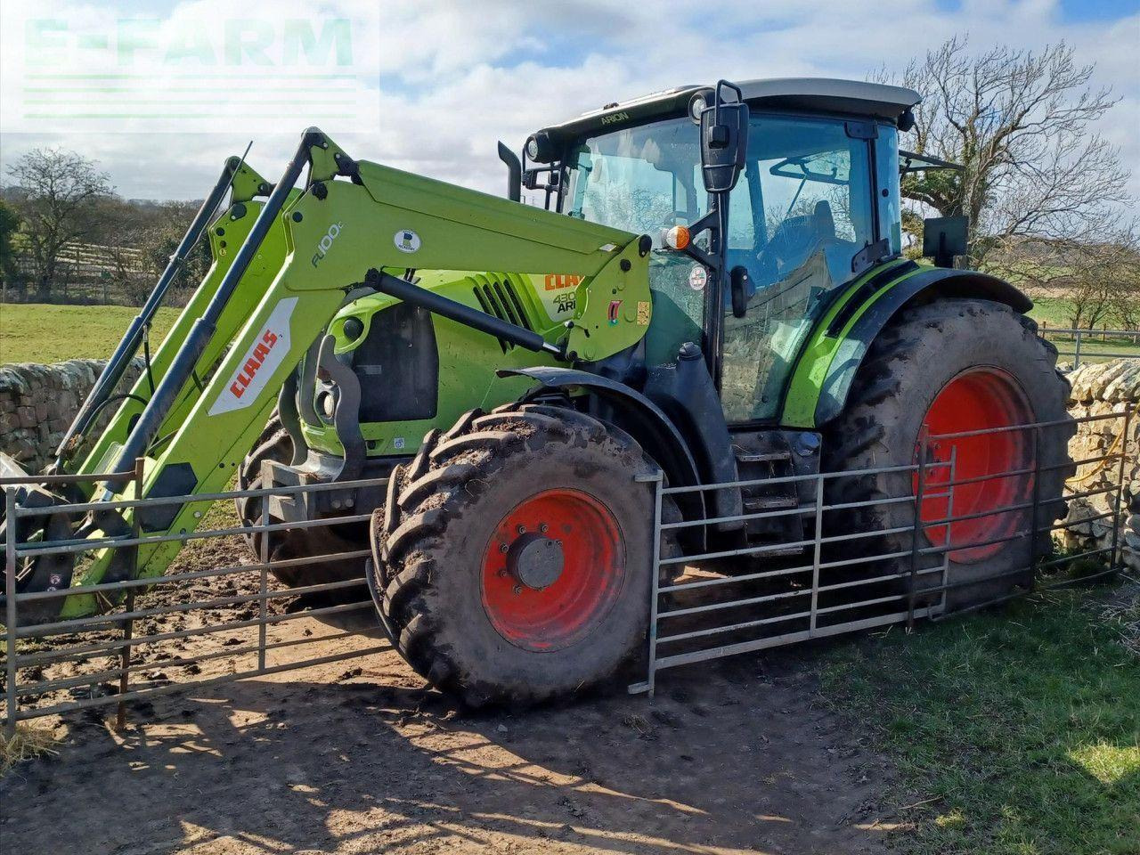Tracteur agricole CLAAS USED ARION 430