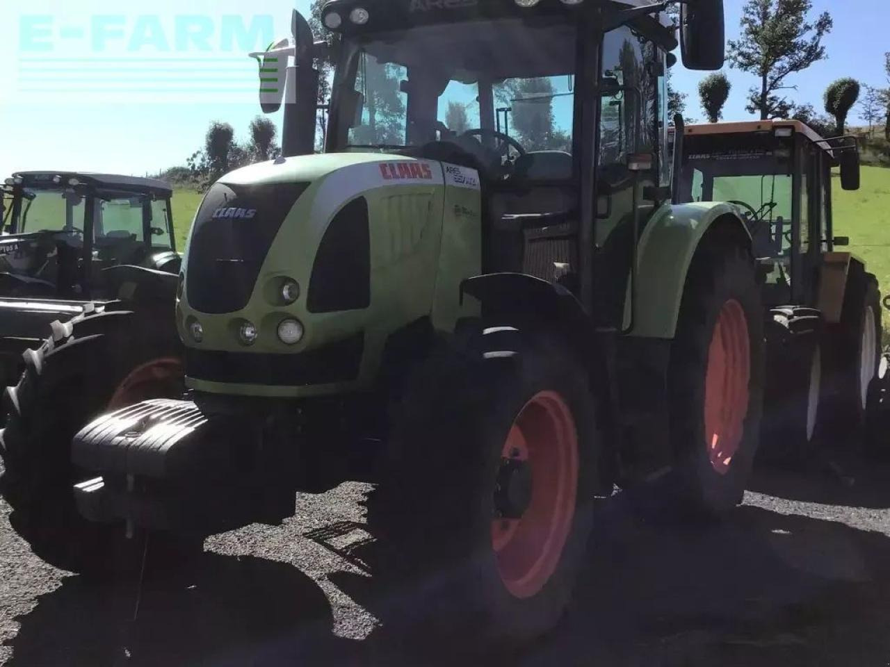 Tracteur agricole CLAAS ares 557 atz ATZ
