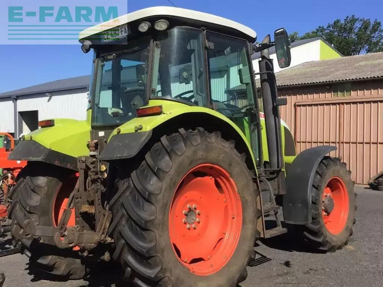 Tracteur agricole CLAAS ares 557 atz ATZ
