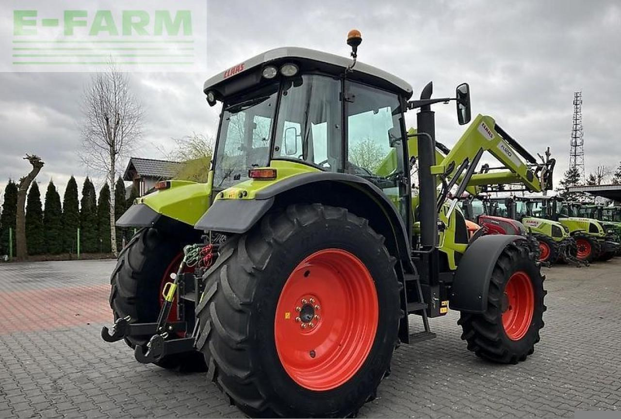 Tracteur agricole CLAAS ares 617 atz + claas fl120 ATZ