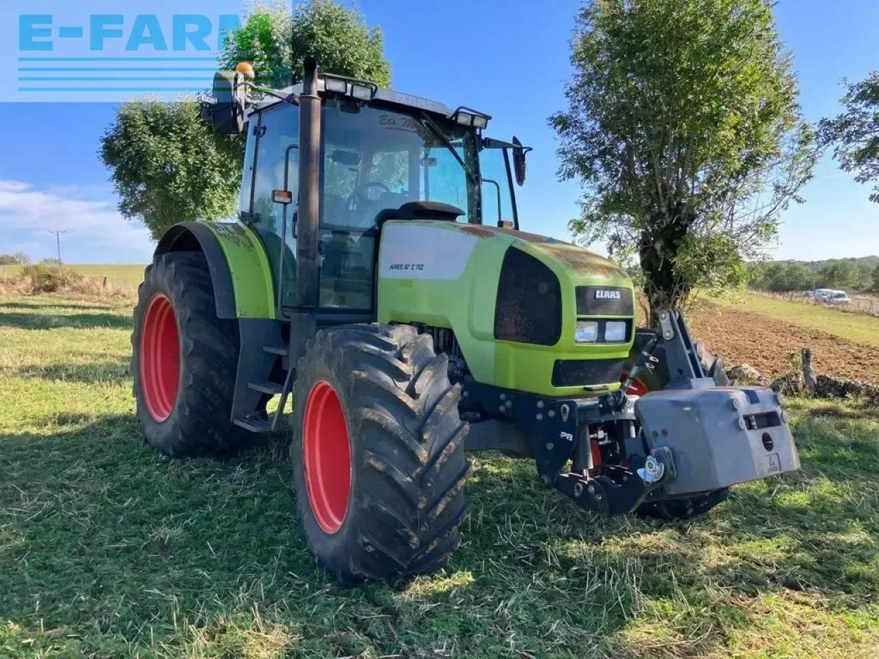 Tracteur agricole CLAAS ares 656 rz RZ