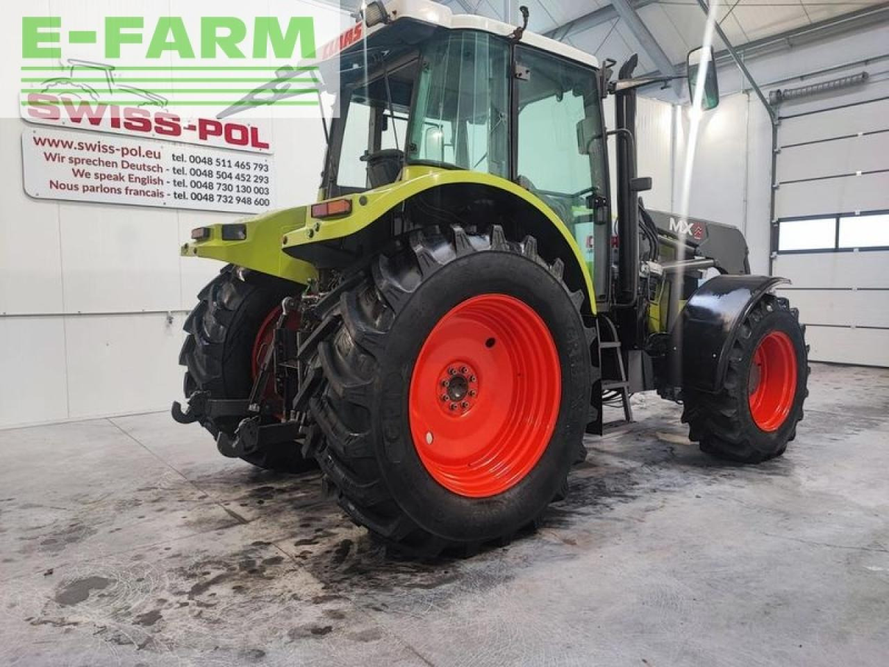 Tracteur agricole CLAAS ares 656rz