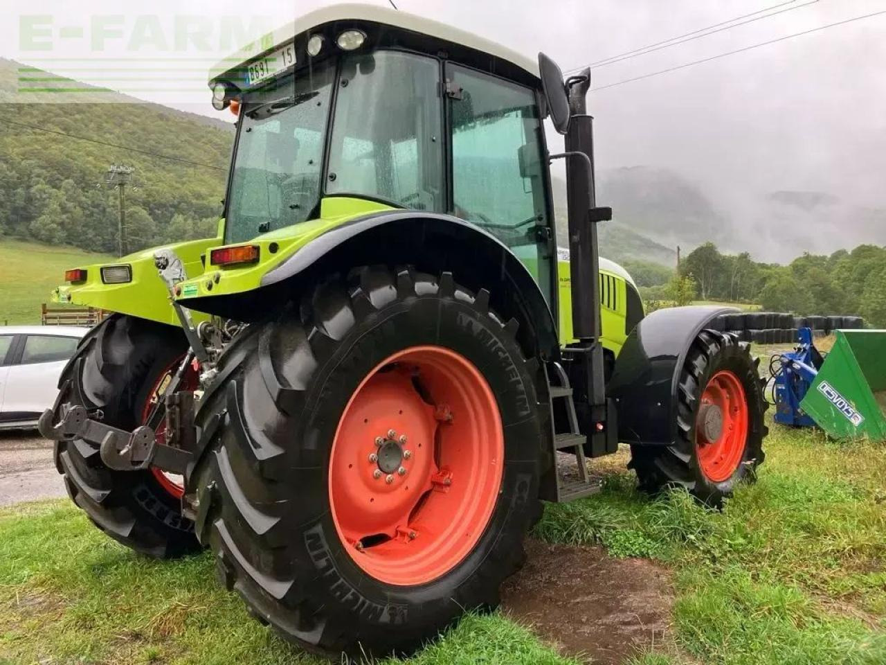 Tracteur agricole CLAAS ares 657 atz ATZ
