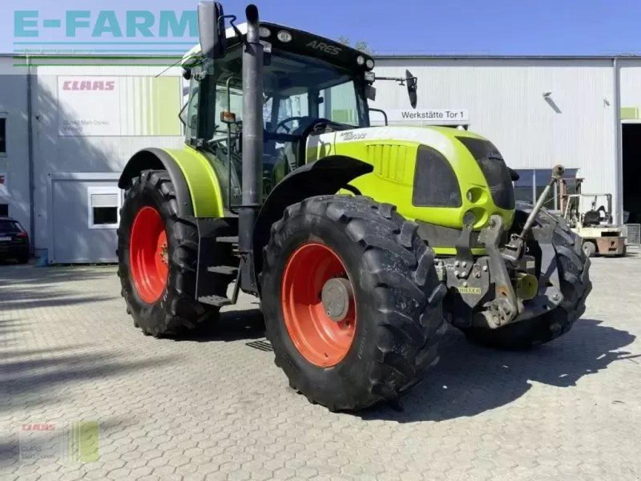Tracteur agricole CLAAS ares 697 atz ATZ