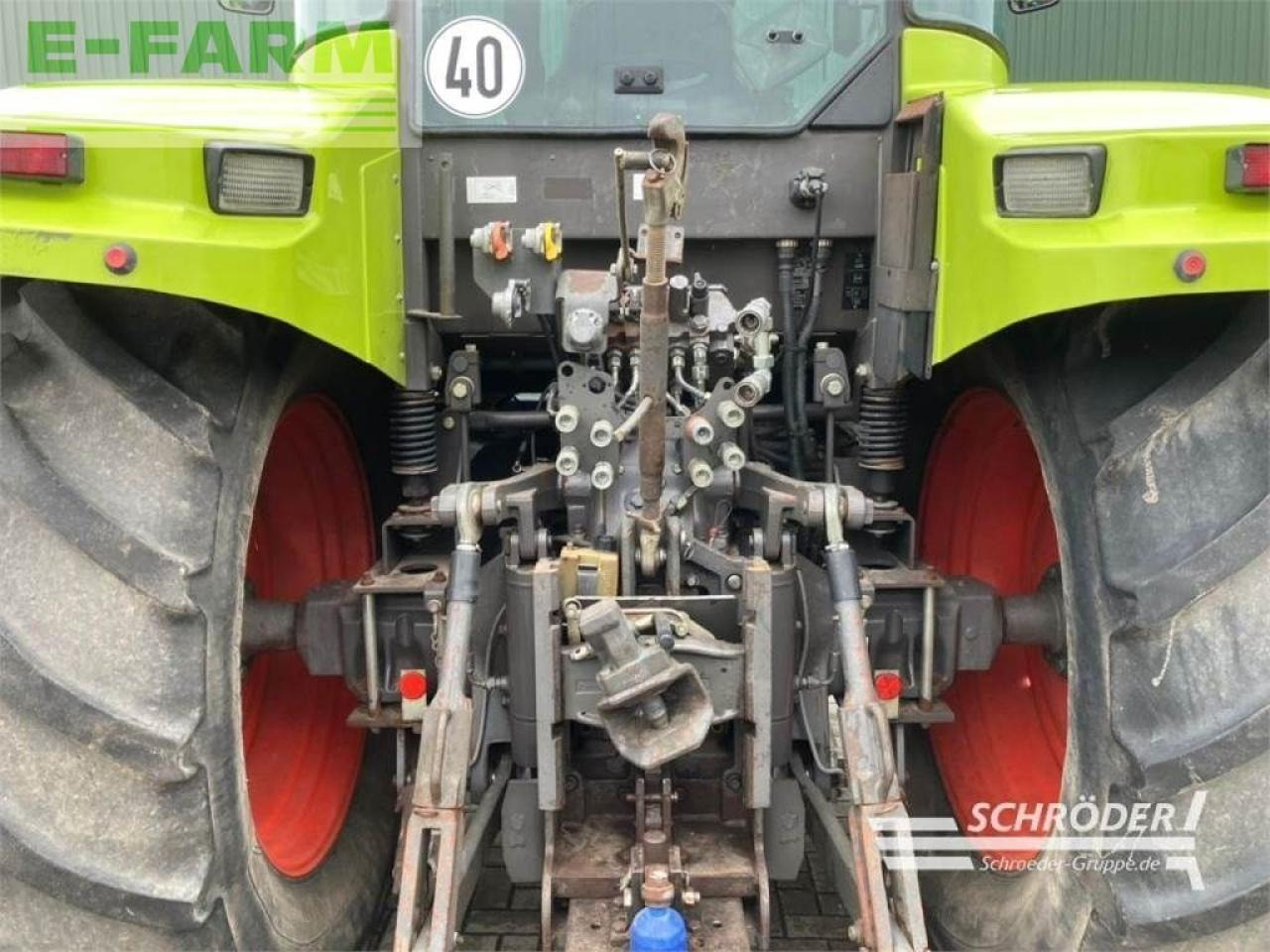 Tracteur agricole CLAAS ares 697 atz ATZ