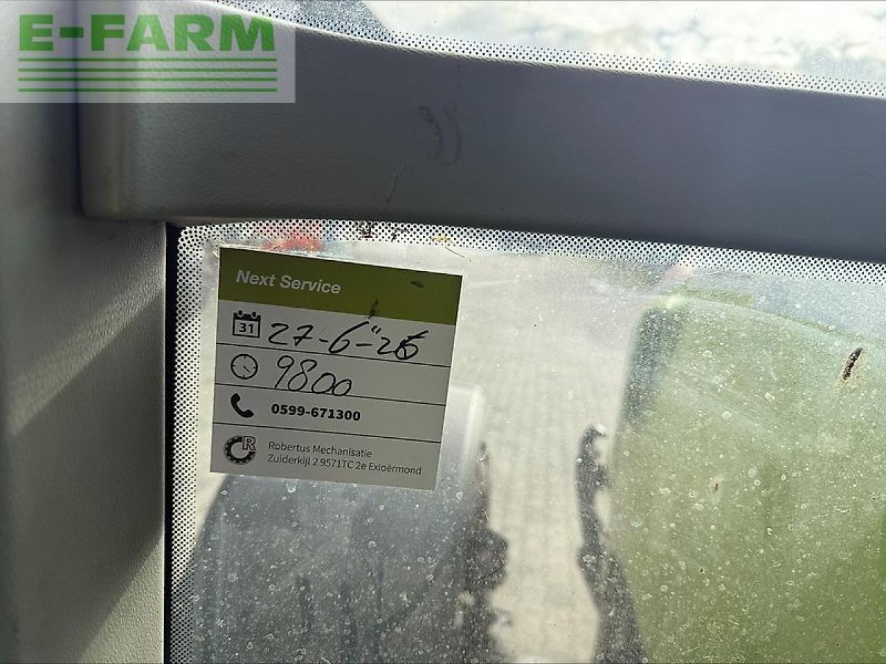 Tracteur agricole CLAAS ares 697 atz ATZ