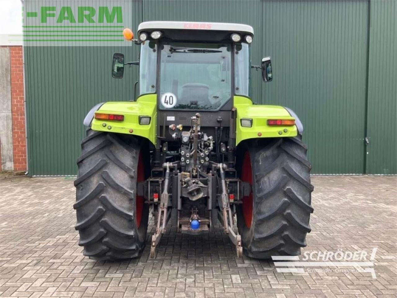 Tracteur agricole CLAAS ares 697 atz ATZ