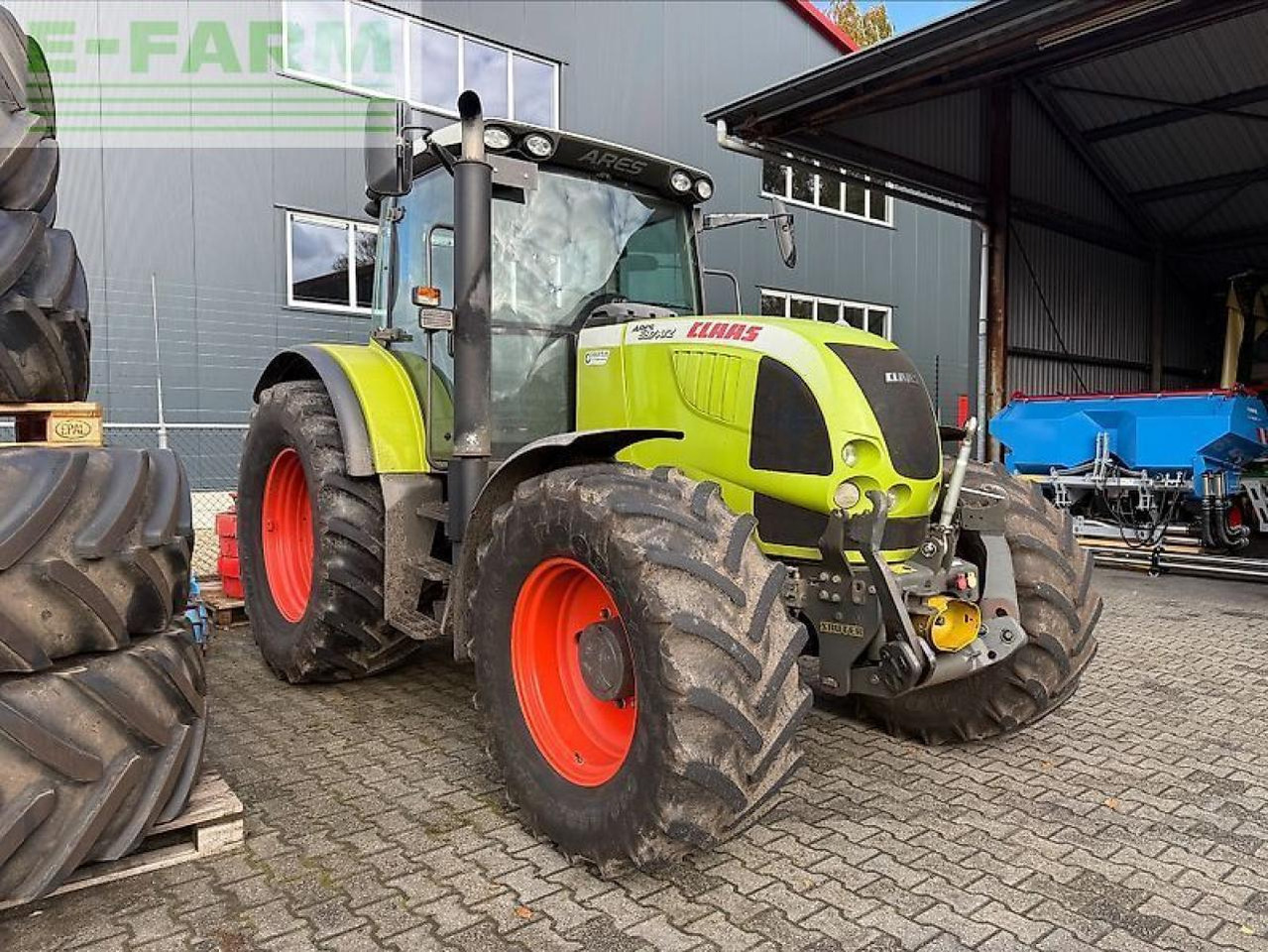 Tracteur agricole CLAAS ares 697 atz ATZ