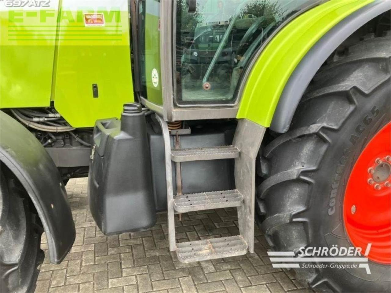 Tracteur agricole CLAAS ares 697 atz ATZ