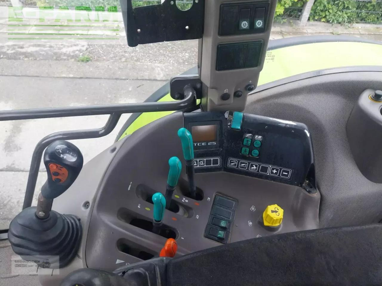 Tracteur agricole CLAAS ares 816 rz RZ