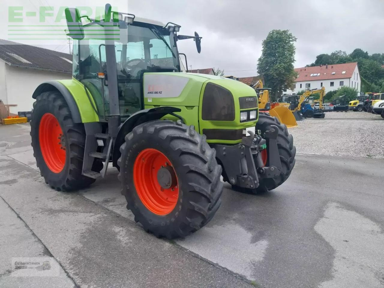 Tracteur agricole CLAAS ares 816 rz RZ