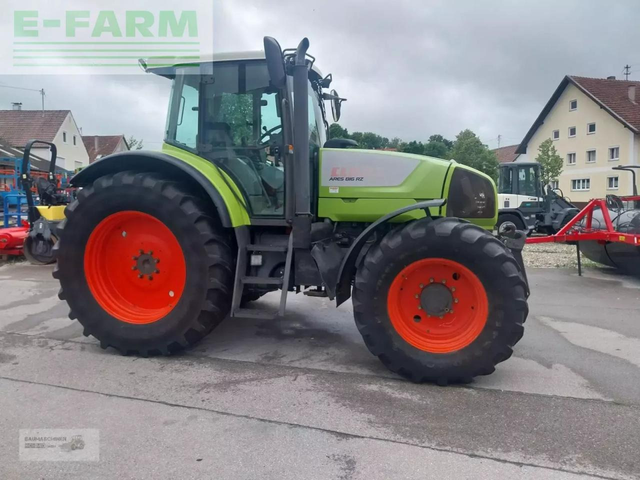 Tracteur agricole CLAAS ares 816 rz RZ