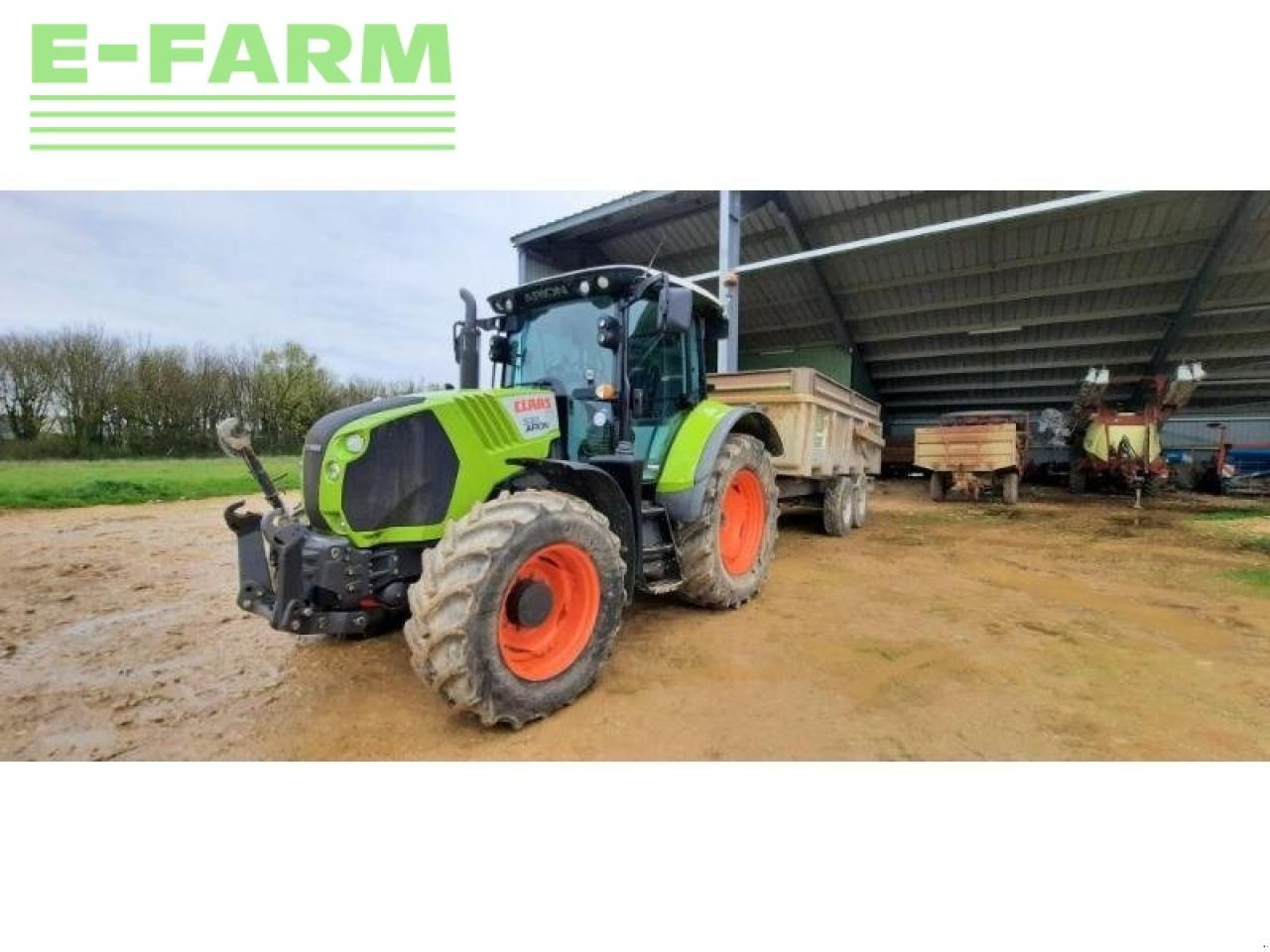 Tracteur agricole CLAAS arion530