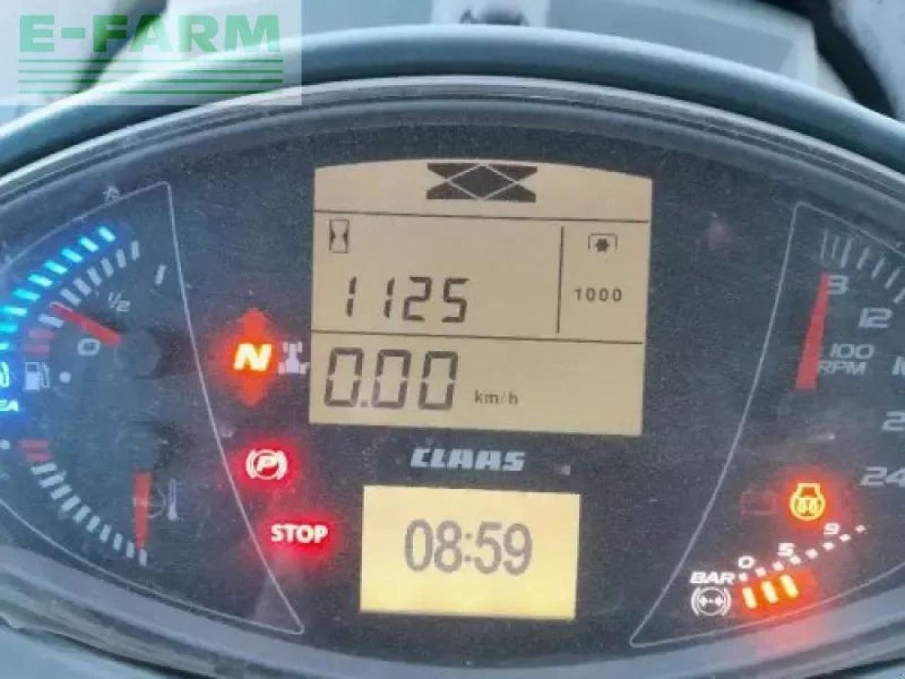 Tracteur agricole CLAAS arion650cmat